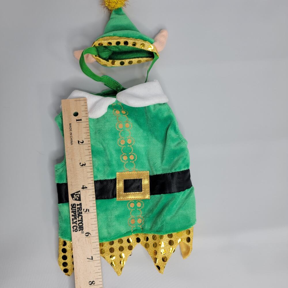 Dog Cat Halloween Costumes Size XS Bumble Bee Elf Pet Outfit 2 Costume Lot - Picture 4 of 11